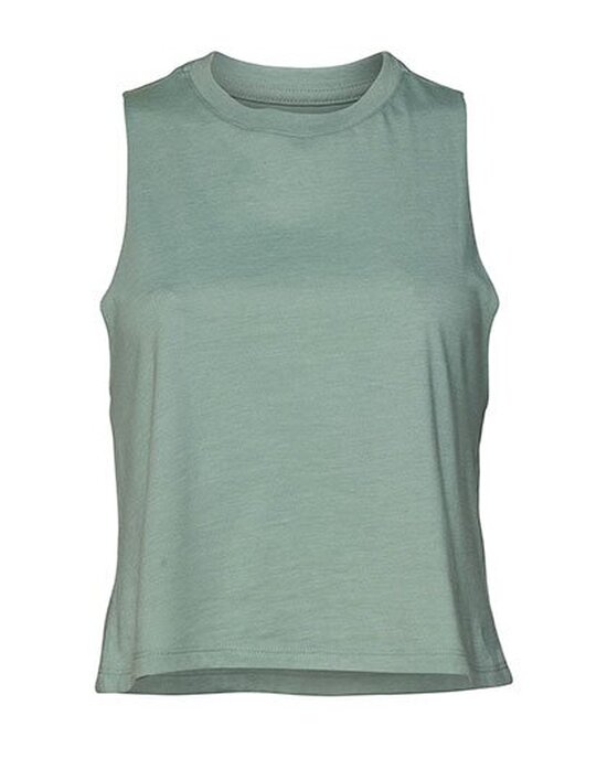 Women`s Racerback Cropped Tank