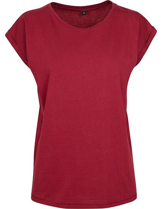 Ladies` Extended Shoulder Tee