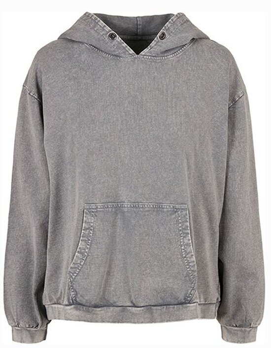 BY194 Ladies´ Acid Washed Oversize Hoody