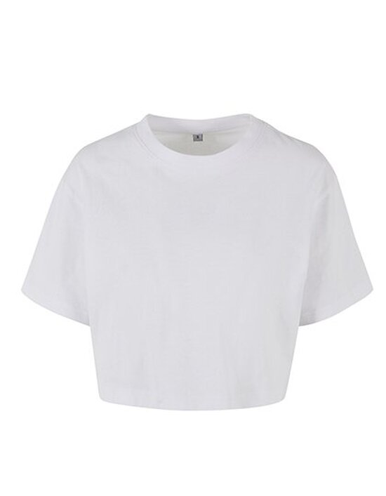 BY264 Build Your Brand Ladies Short Oversized Tee