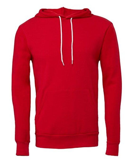 Unisex Pullover Poly-Cotton Fleece Hoodie