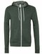 Unisex Zip-Up Poly-Cotton Fleece Hoodie