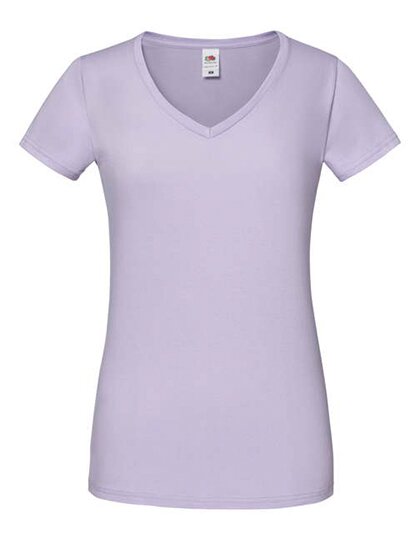 Ladies Iconic 150 V Neck T