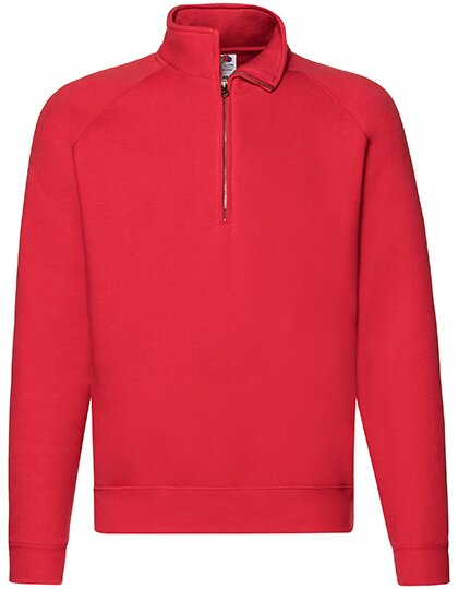 Premium Zip Neck Raglan Sweat