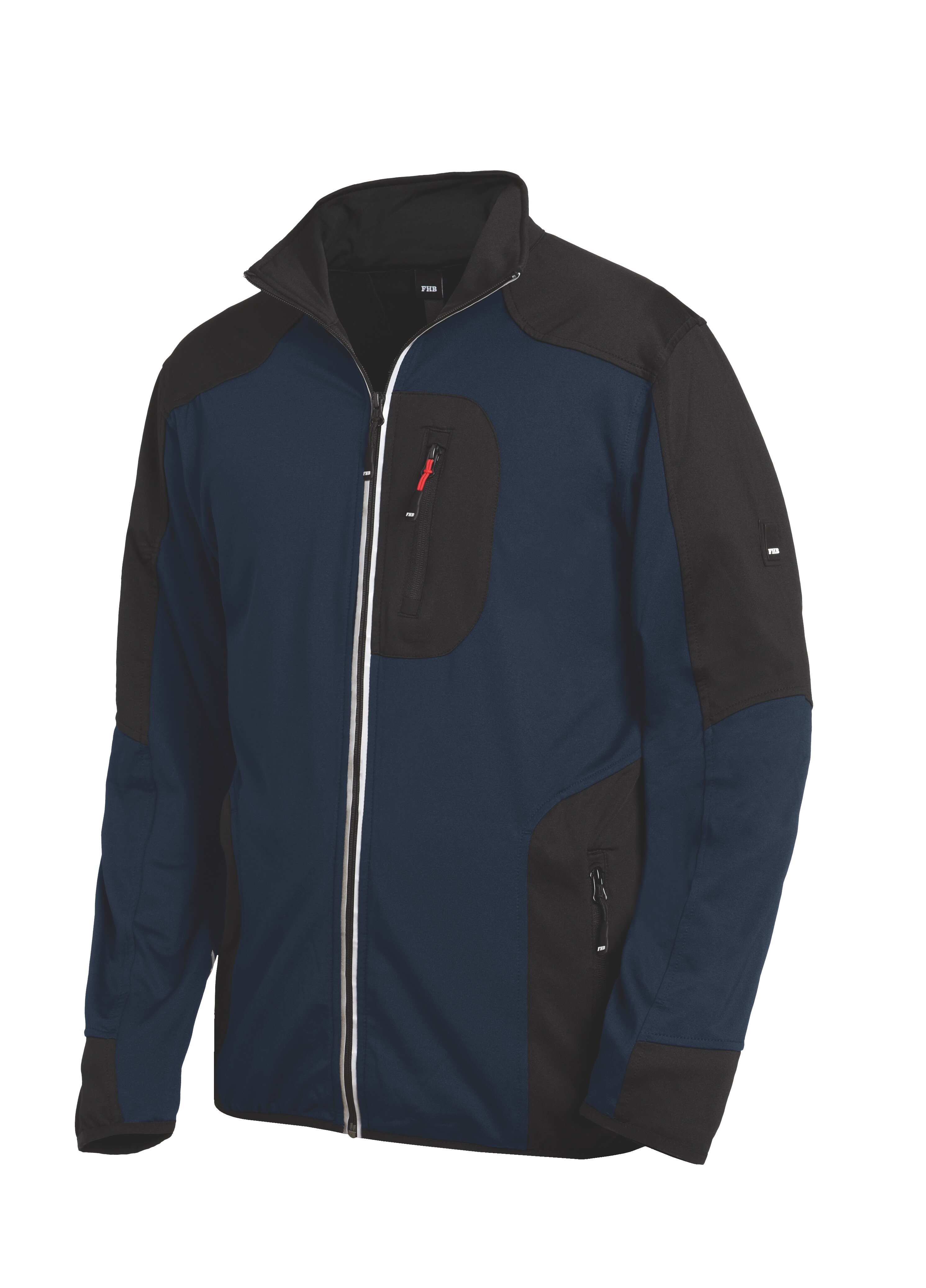 FHB RALF Jersey-Fleece-Jacke