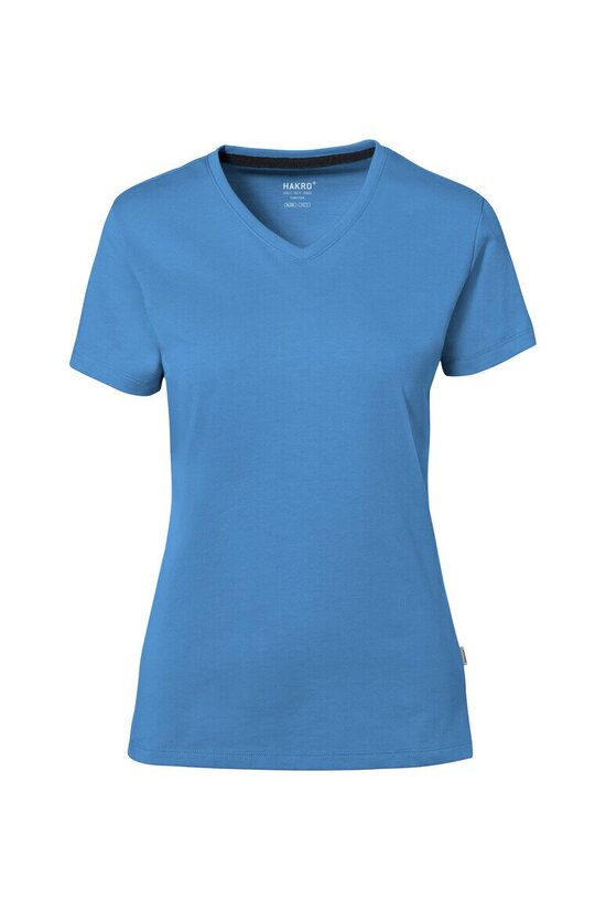 HAKRO Cotton Tec Damen V-Shirt NO. 169