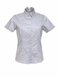 Women`s Tailored Fit Corporate Oxford Shirt Short Sleeve