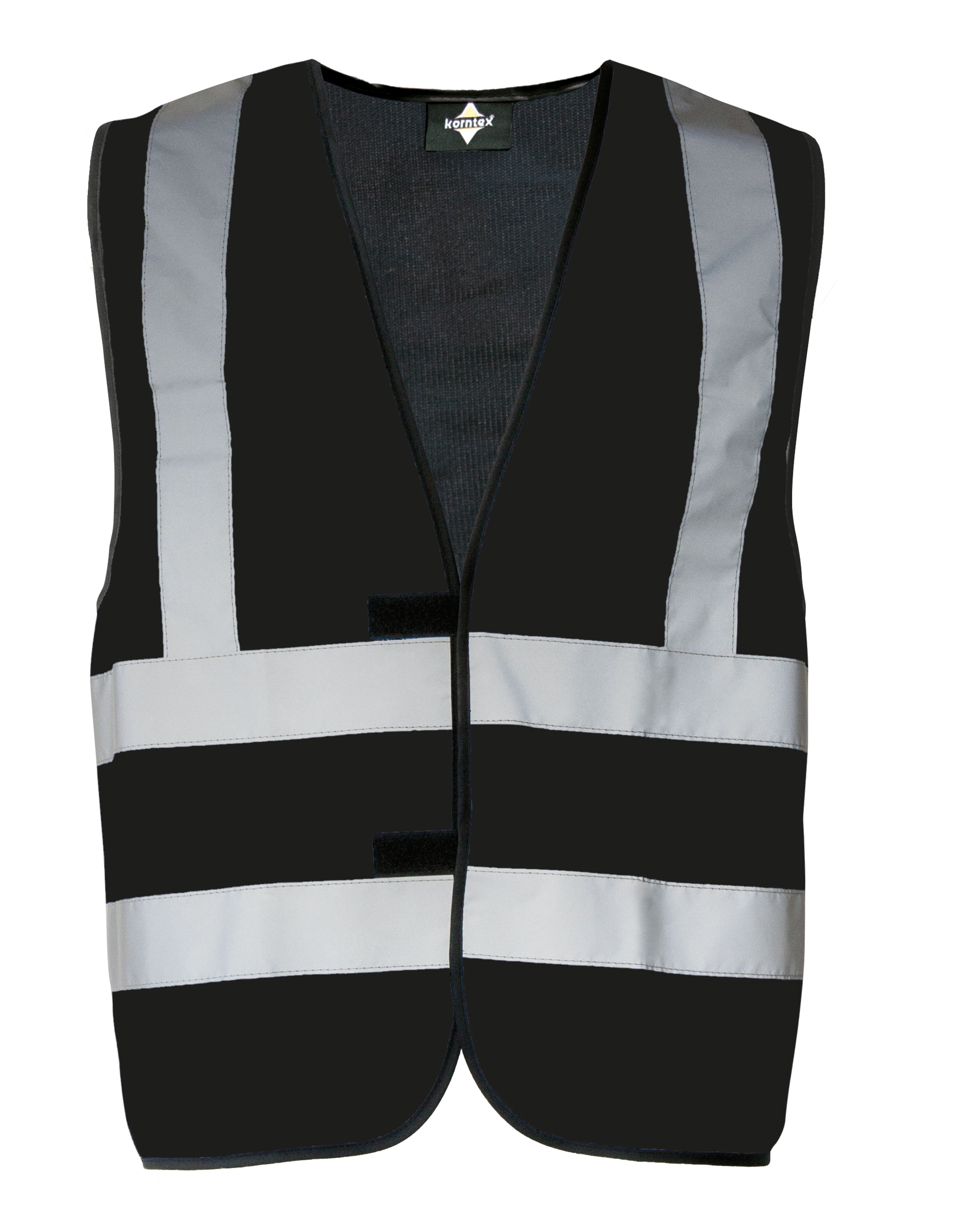 Safety Vest with four Reflectors EN ISO 20471