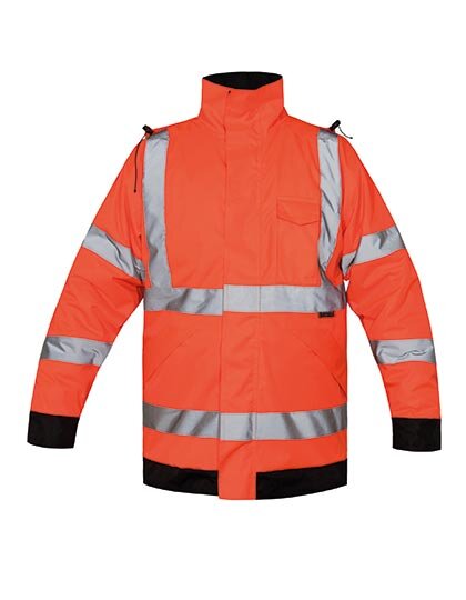 Premium Hi-Viz Rain-Jacket