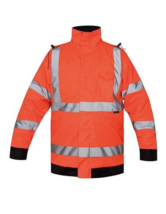 Premium Hi-Viz Rain-Jacket