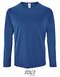 Men`s Long-Sleeve Sports T-Shirt Sporty