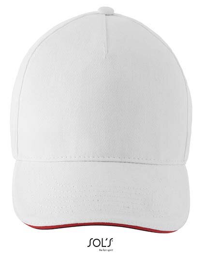 Unisex Contrast Three-Colour Cap Longchamp