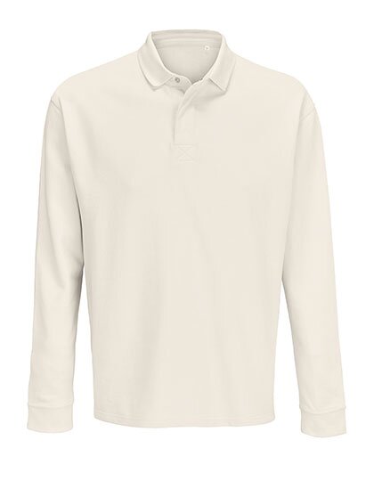 L03990 Unisex Polo Collar Sweatshirt Heritage