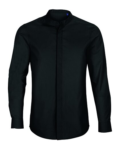 NB3792 Men´s Mao Collar Shirt Bart