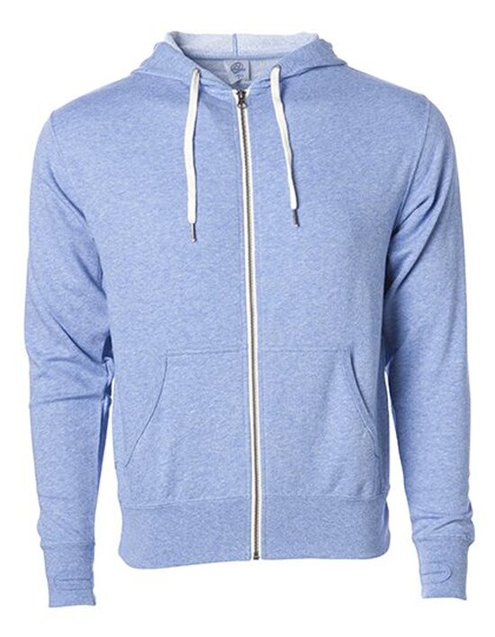 Unisex Midweight French Terry Zip Hood