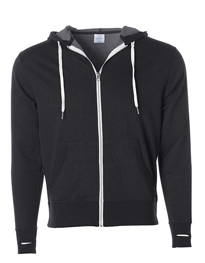 Unisex Midweight French Terry Zip Hood