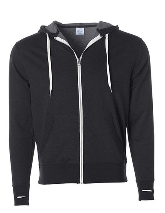 Unisex Midweight French Terry Zip Hood