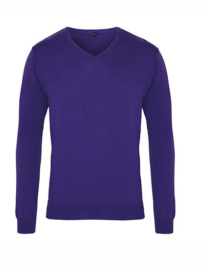 Men`s V-Neck Knitted Sweater
