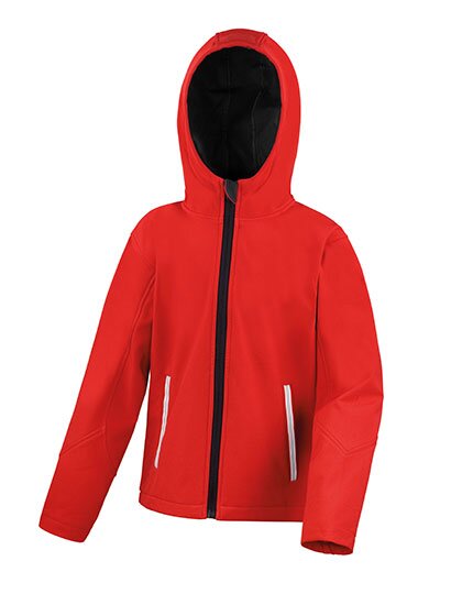 Junior Hooded Soft Shell Jacket