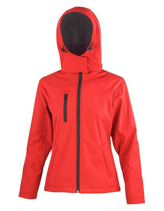 Ladies` TX Performance Hooded Soft Shell Jacket