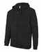 Zip Through Hooded Sweat Jacket