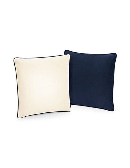 WM355 Fairtrade Cotton Piped Cushion Cover