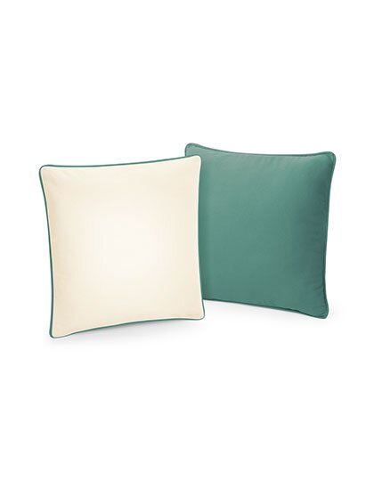 WM355 Fairtrade Cotton Piped Cushion Cover