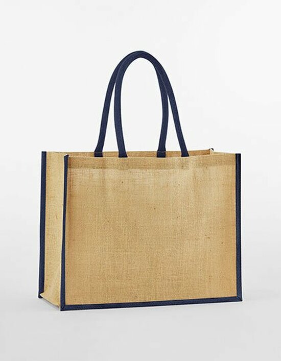 WM470 Westford Mill Natural Starched Jute Classic Shopper