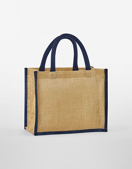 WM473 Westford Mill Natural Starched Jute Midi Bag