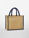 WM473 Westford Mill Natural Starched Jute Midi Bag
