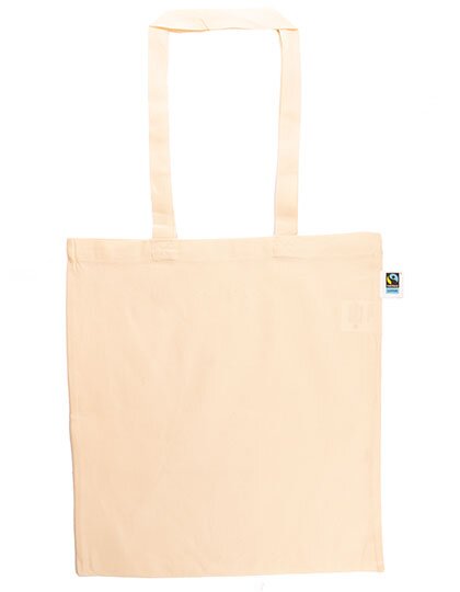 Baumwolltasche, Fairtrade-Baumwolle, lange Henkel