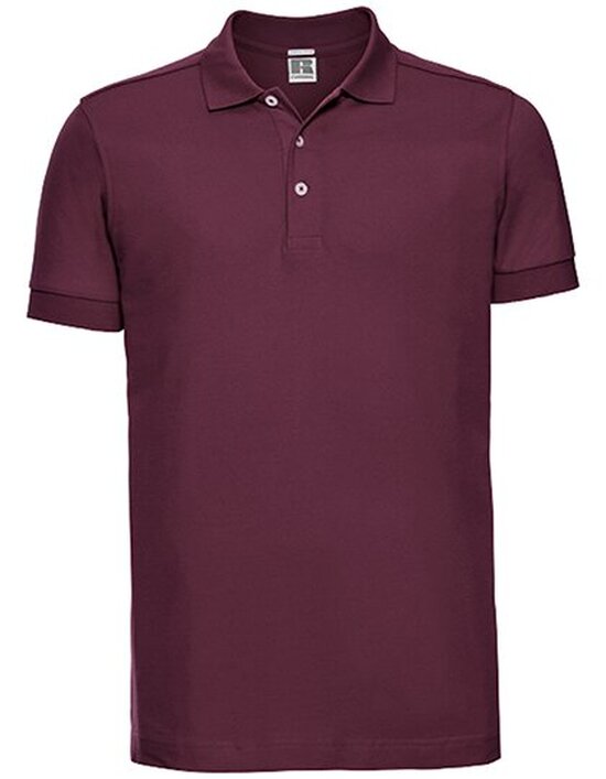 Men`s Fitted Stretch Polo
