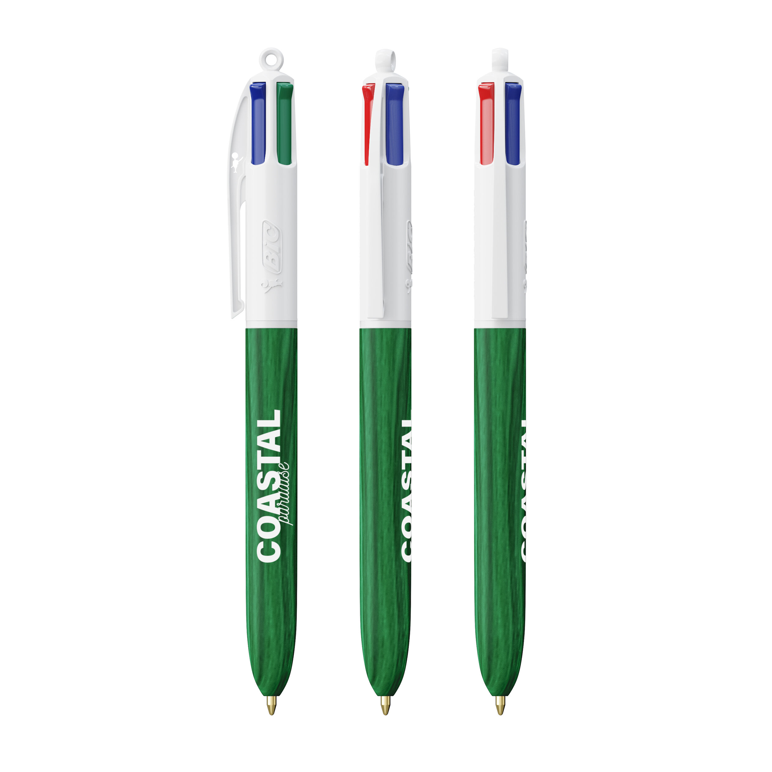 BIC® 4 Farben Wood Style